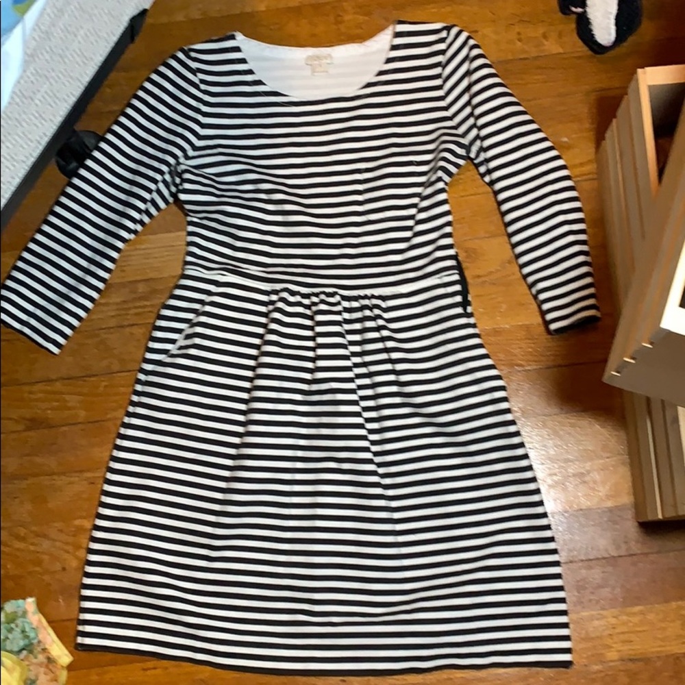 J. Crew striped dress